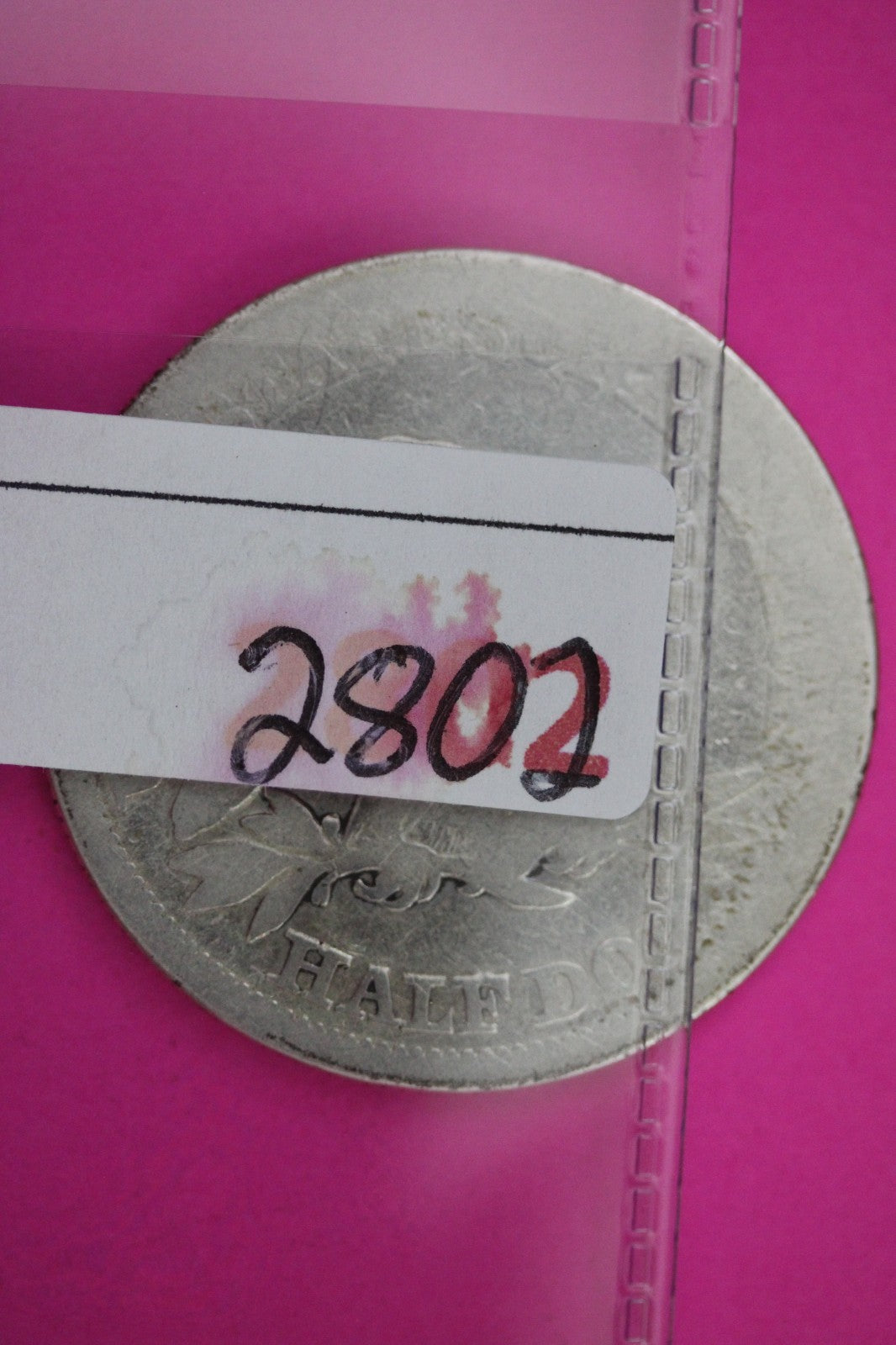 1854 P Seated Liberty Half Dollar Silver Exact Coin Shown Low Grade Filler 2802