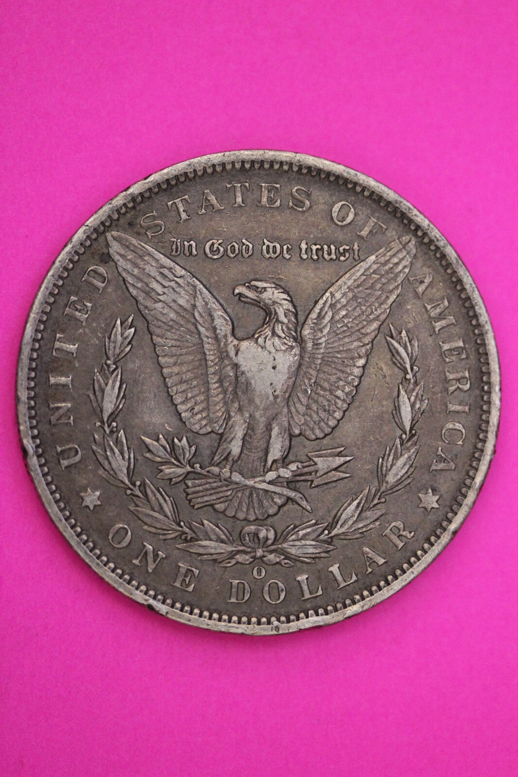 Toned 1891 O Morgan Silver Dollar Liberty Rare Key Date Coin New Orleans 353