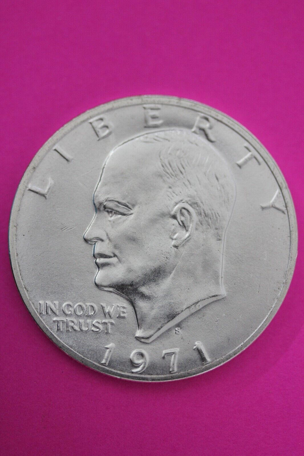 Gem BU 1971 S Ike Eisenhower 40% Silver Dollar You Get Same Coin In Pics TOM 20