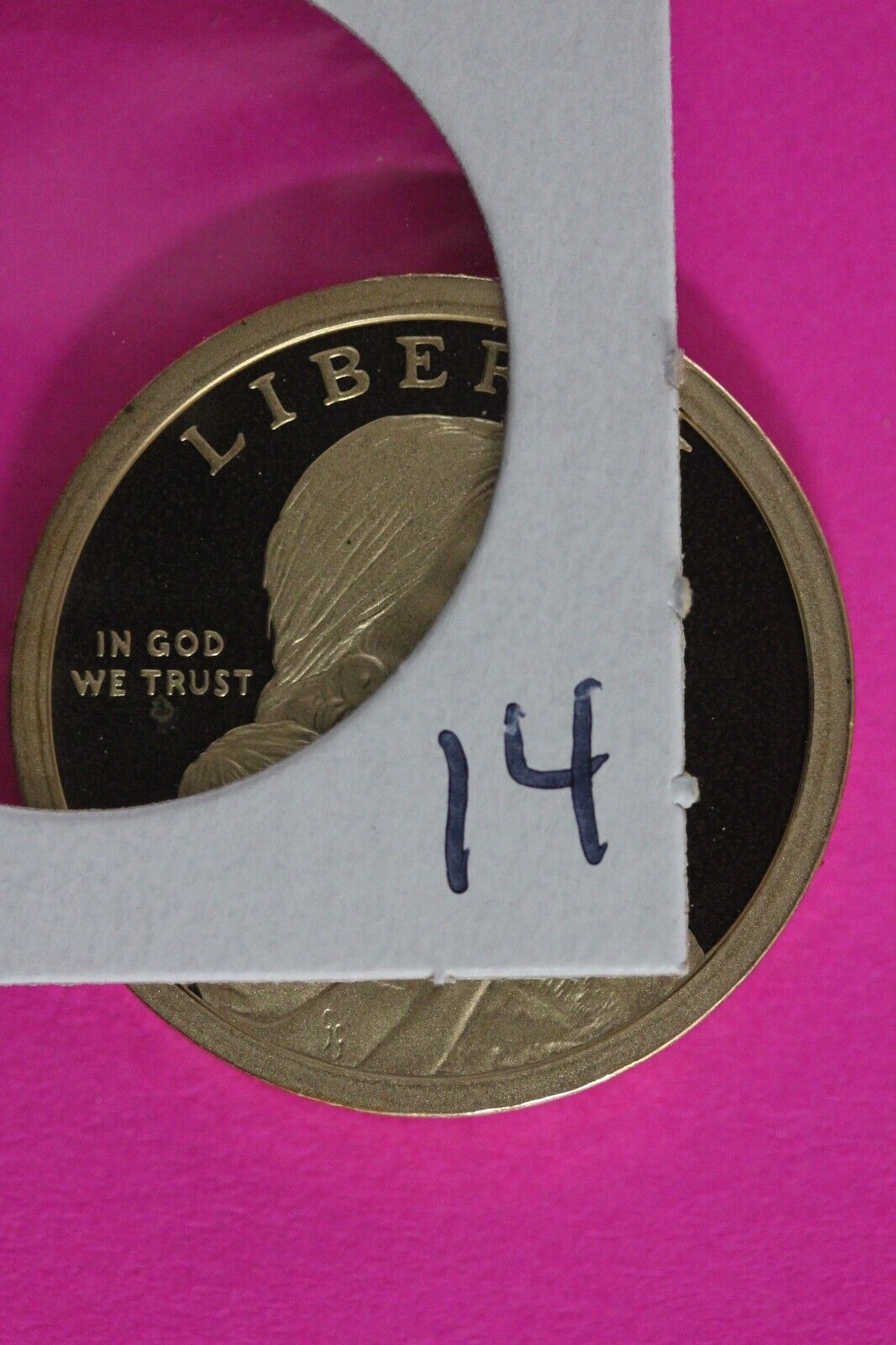 Proof 2016 S Code Talkers Sacagawea Dollar Deep Cameo Same Coin In Pics TOM 14