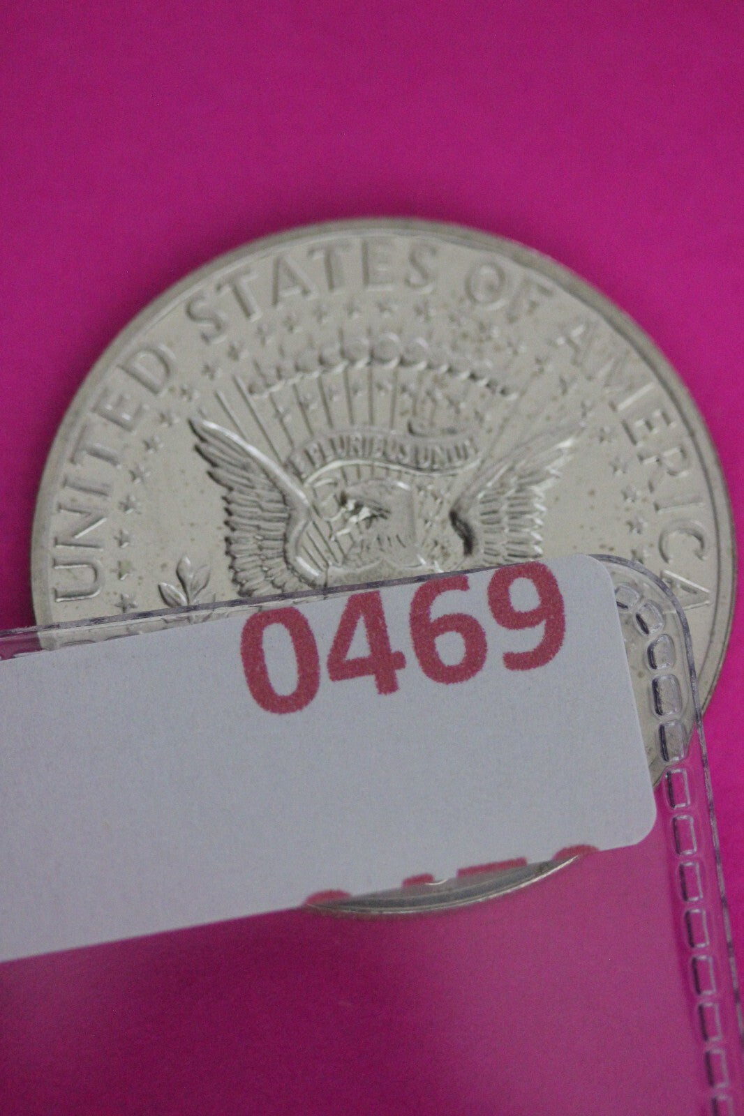 Accented Hair 1964 Proof John F Kennedy Silver Half Dollar Milk Spots N469