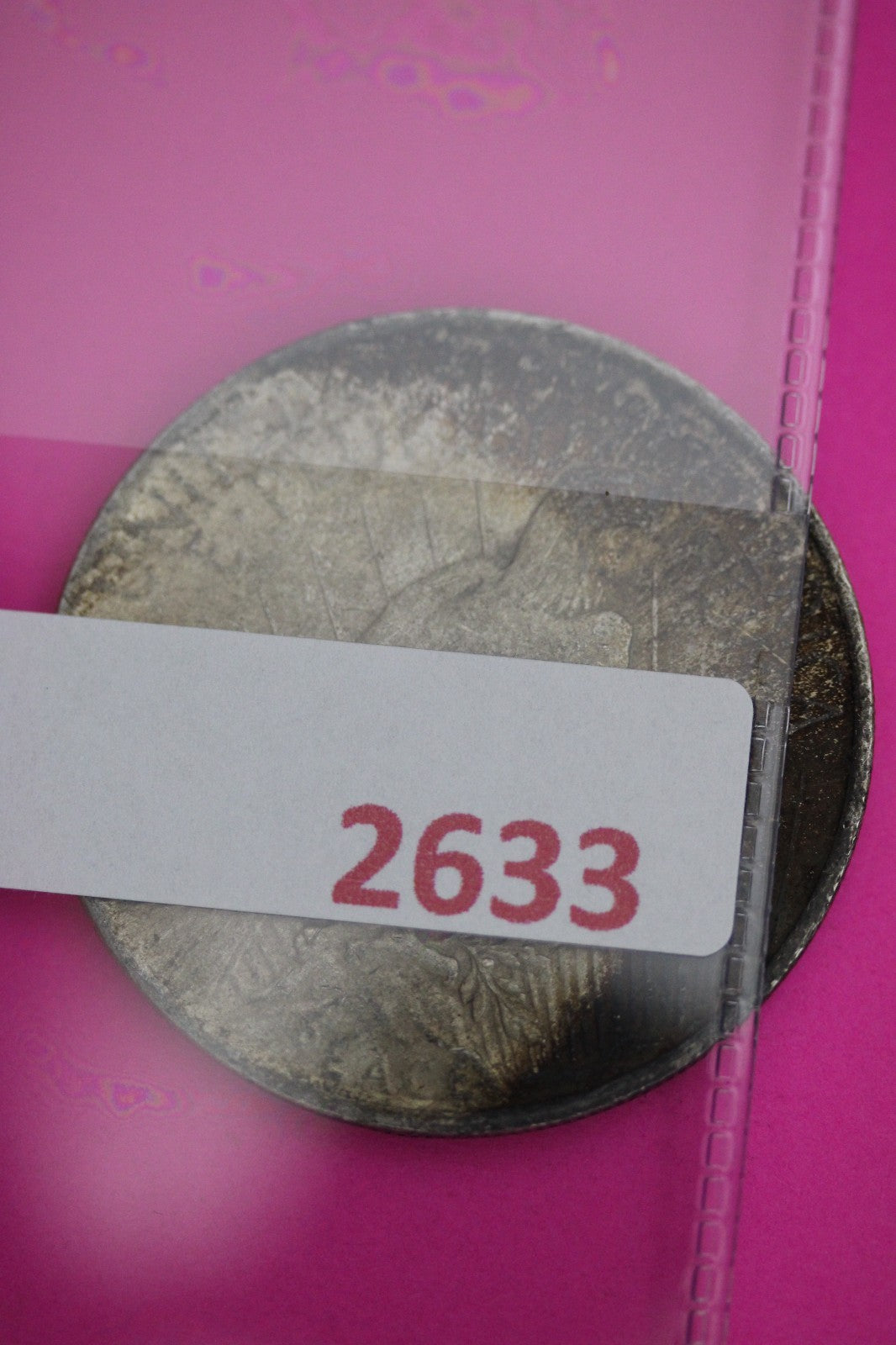 High Grade 1923 P Peace Silver Dollar LIberty Coin Authentic & Genuine 2633