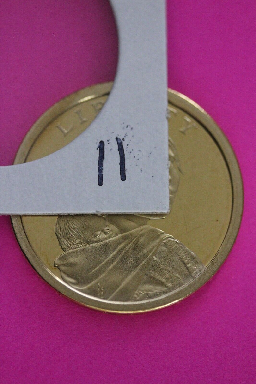 Imperfect Proof 2011 S Sacagawea Dollar Deep Cameo Same Coin In Pics TOM 11