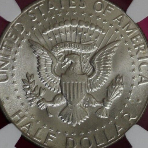 1969 D MS 64 Kennedy Half Dollar NGC Graded Certified Authentic Slab Silver 1368