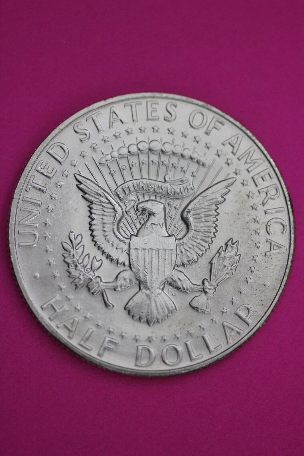 Gem BU 1968 D John F Kennedy Half Dollar 40% Silver Same Coin In Pics TOM 09