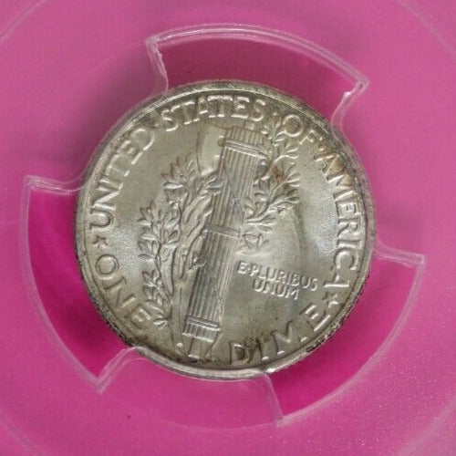 1940 P MS 65 Mercury Dime PCGS Graded Certified Authentic Slab 201