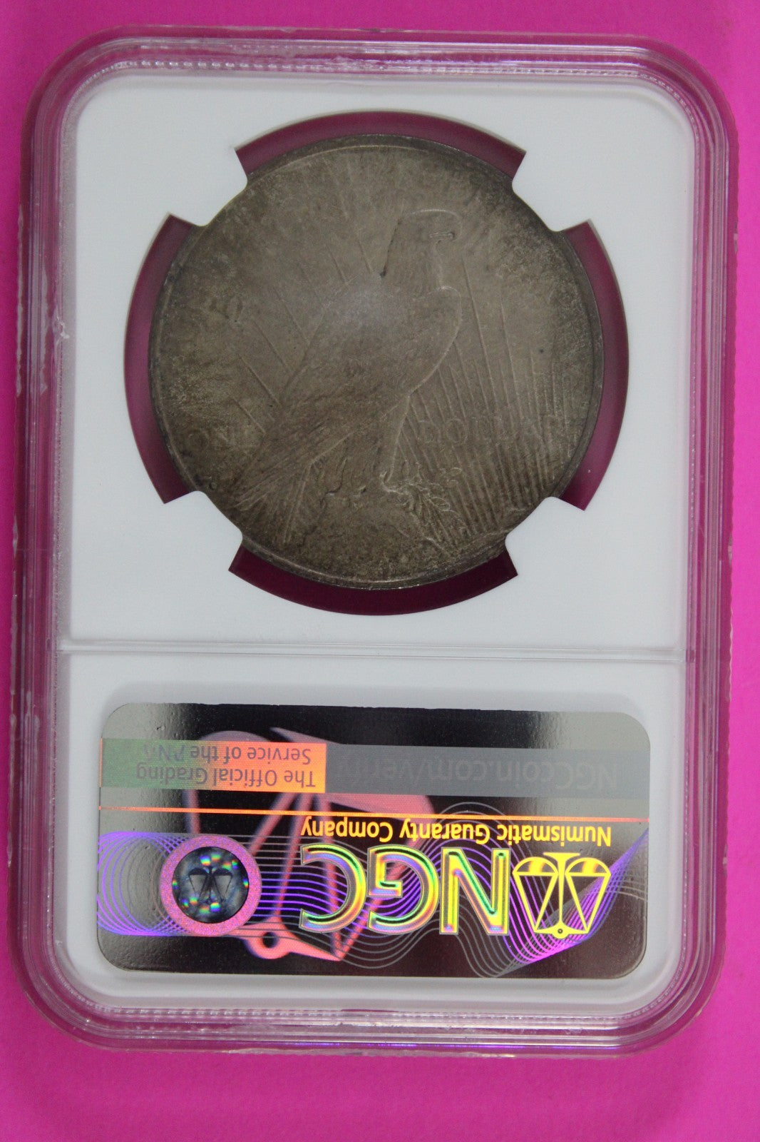 1922 D MS 64 Liberty Peace Silver Dollar NGC Certified Graded Authentic 705