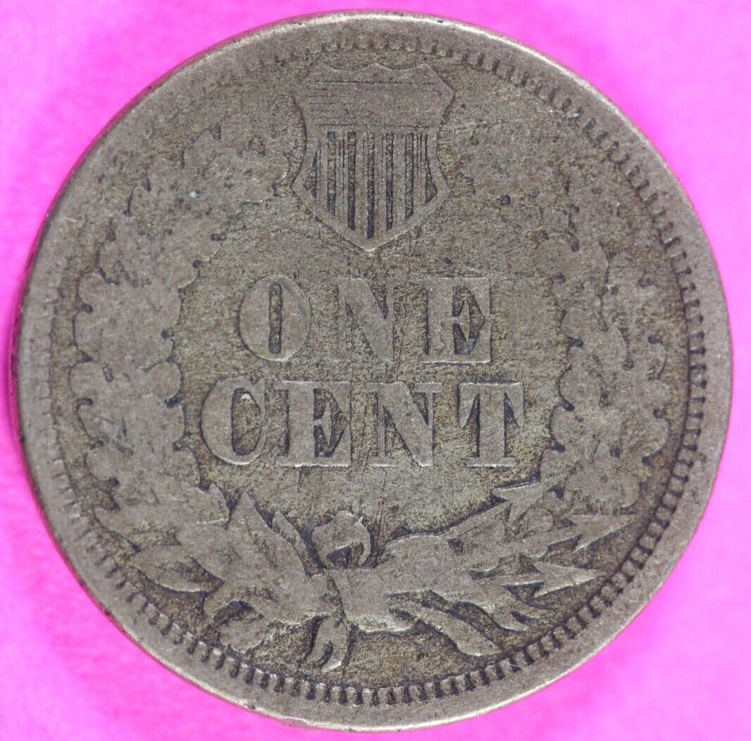 1860 Copper Nickel Indian Head Cent Penny Rare Type Coin Exact Coin Pictured 275