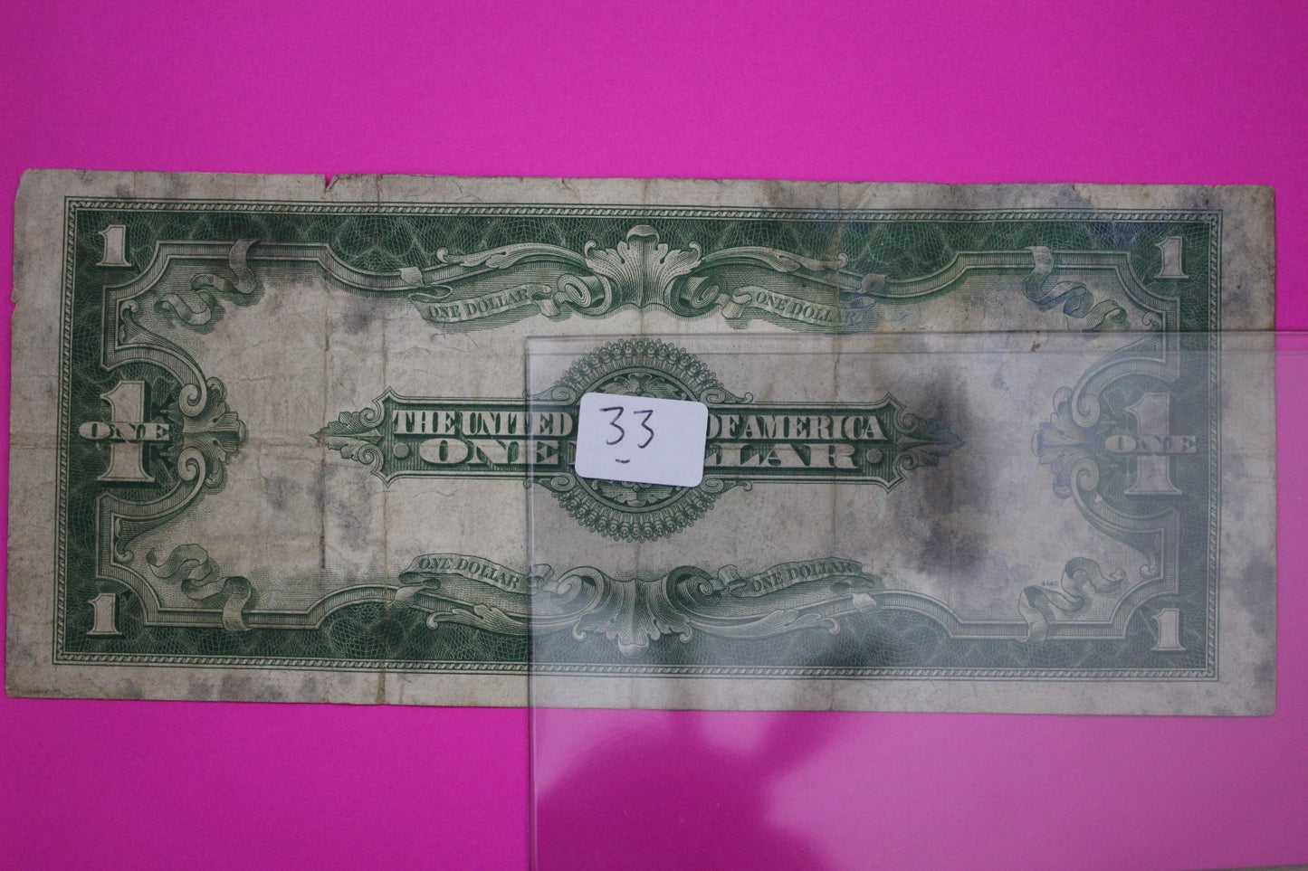 1923 $1 One Dollar Silver Certificate FR 237 Guaranteed Authentic & Genuine 33
