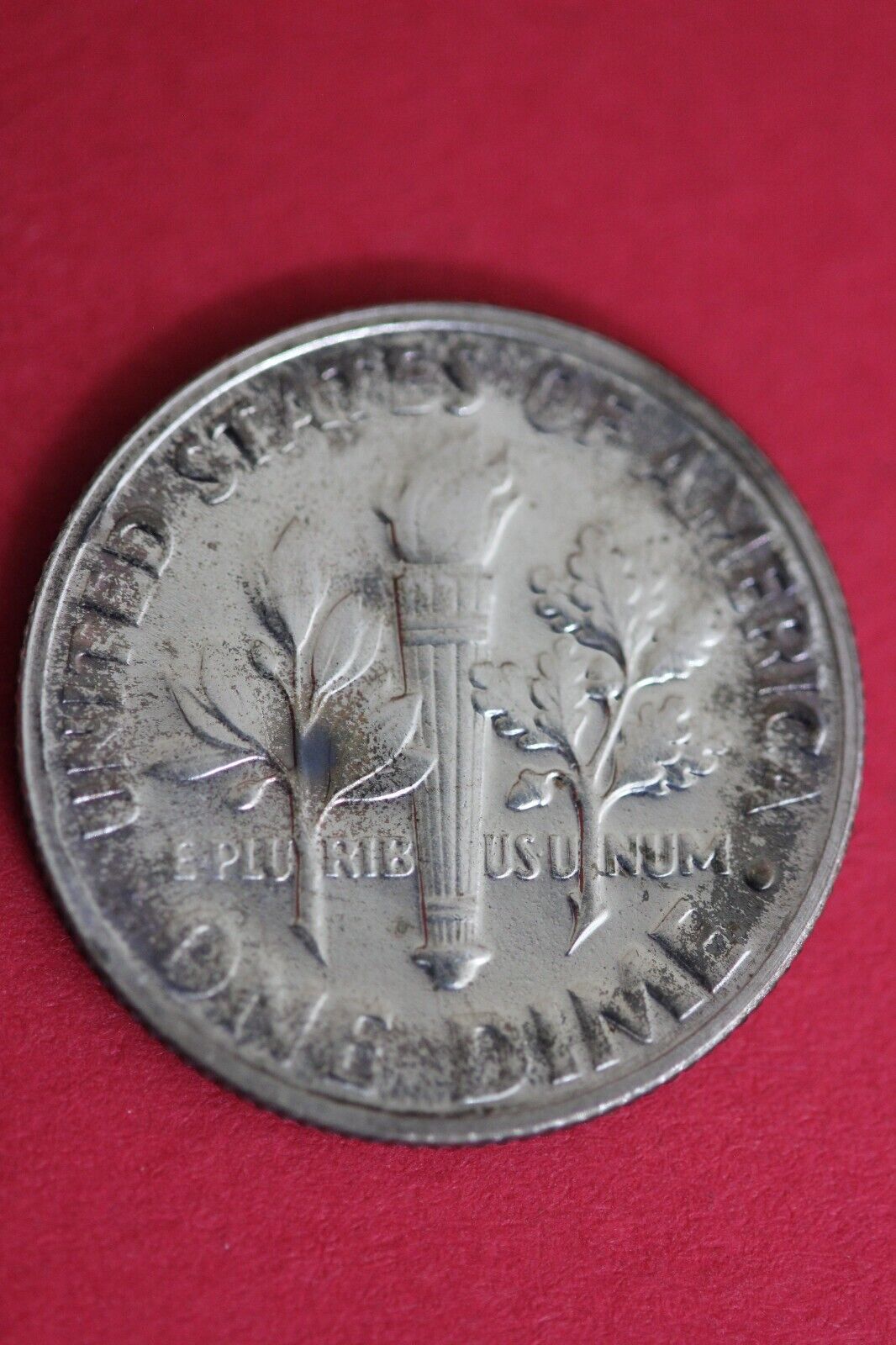 Toned 1953 Silver Proof Roosevelt Dime Exact Coin 93