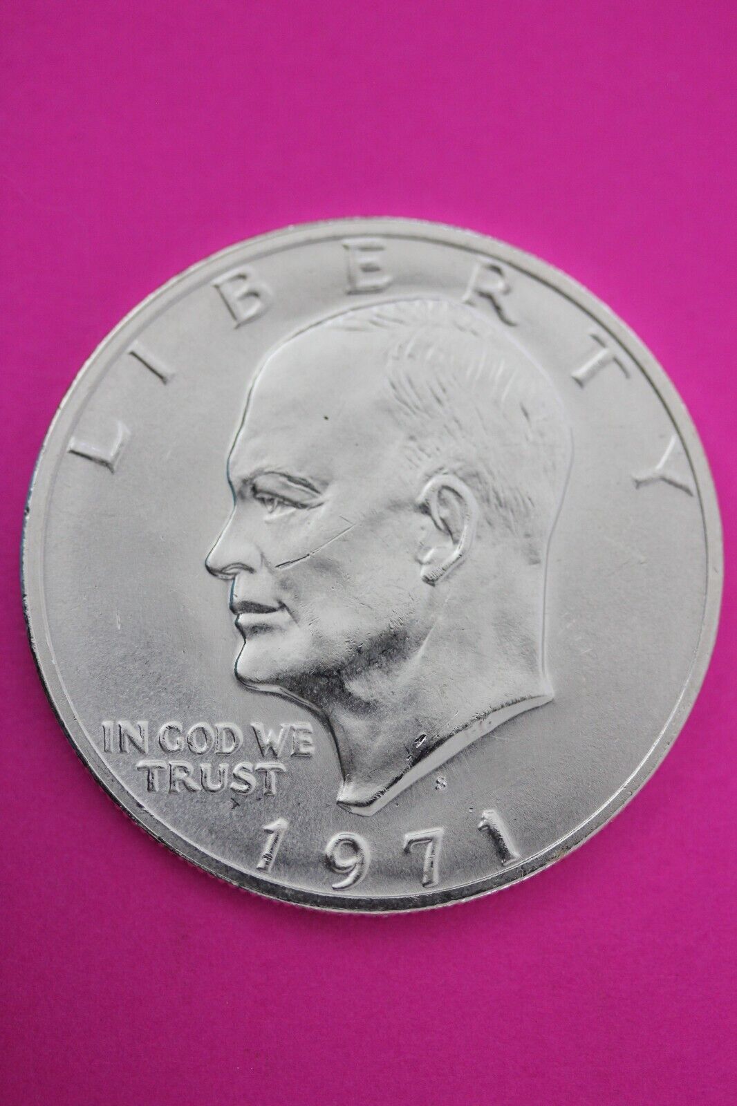 Gem BU 1971 S Ike Eisenhower 40% Silver Dollar You Get Same Coin In Pics TOM 11