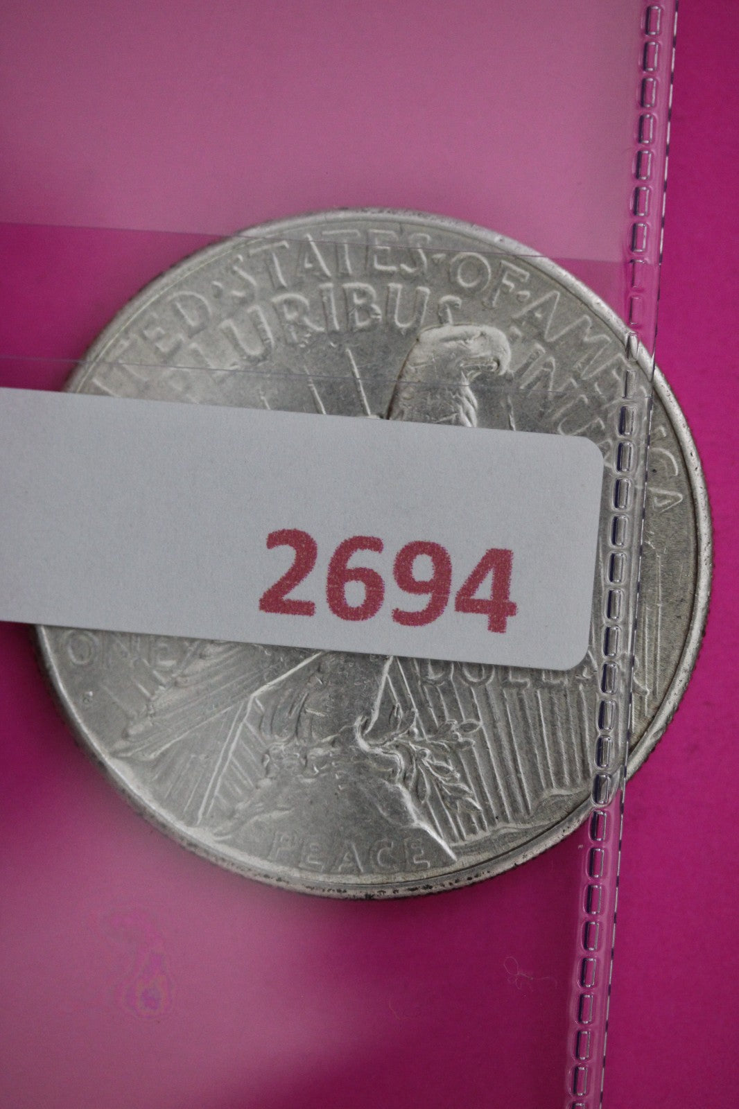 1927 S Peace Lady Liberty Semi Key Date Silver Dollar Guaranteed Authentic 2694