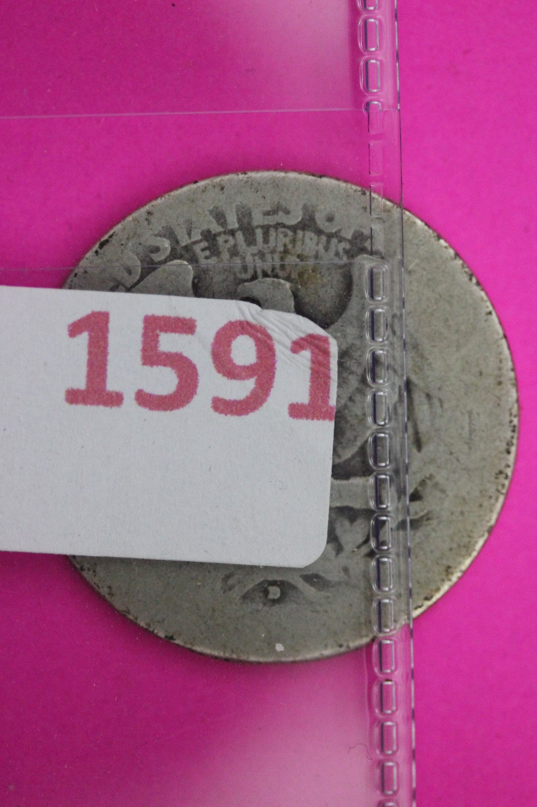 1932 D George Washington Silver Quarter Guaranteed Authentic Genuine Coin 1591