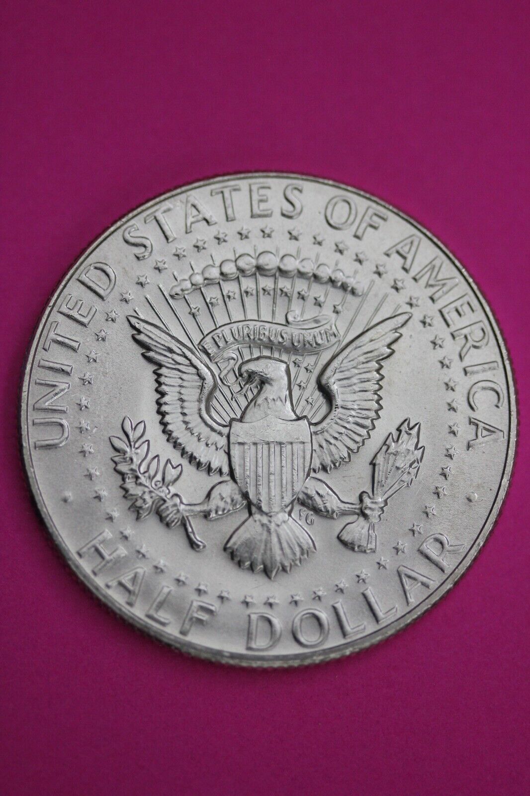 Gem BU 1968 D John F Kennedy Half Dollar 40% Silver Same Coin In Pics TOM 17