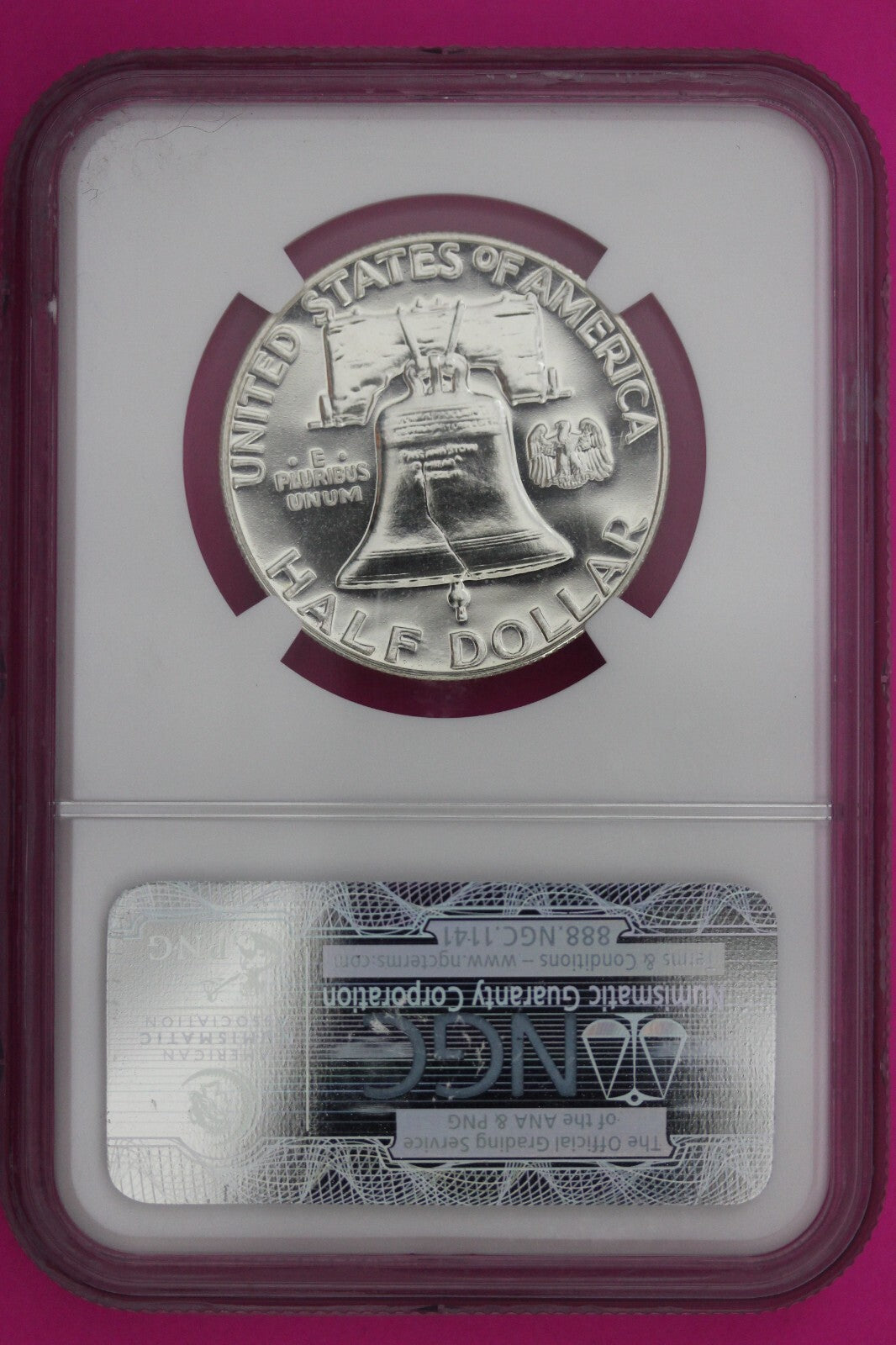 1959 PF 67 Ben Franklin Half Dollar NGC Graded Certified Authentic Slab 1140