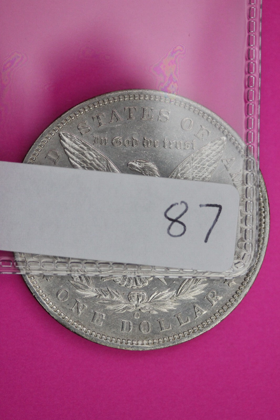 1896 O Morgan Lady Liberty Silver Dollar Higher Grade Semi Key Date Coin 87