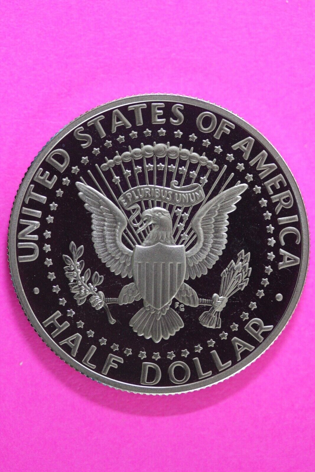 Gem Proof 1995 S Clad Kennedy Half Dollar Deep Cameo Same Coin In Pics TOM 08
