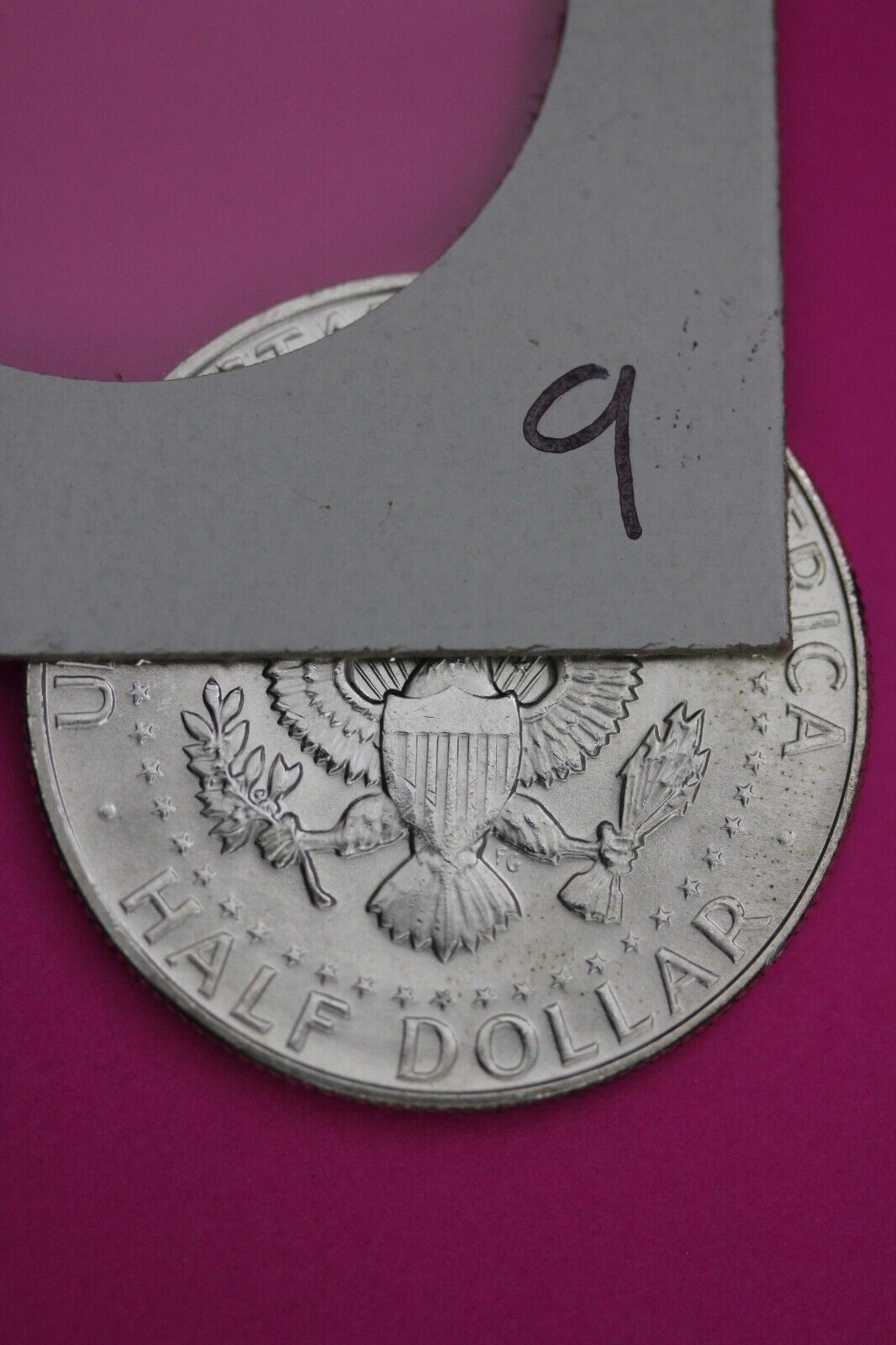 Gem BU 1968 D John F Kennedy Half Dollar 40% Silver Same Coin In Pics TOM 09