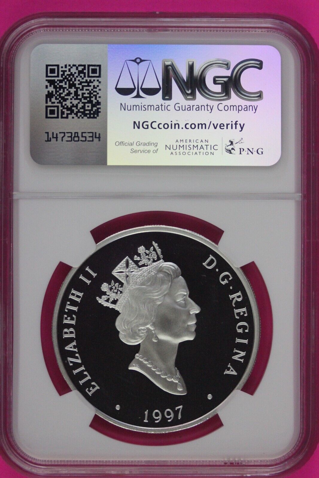 1997 PF 69 Ultra Cameo Canada Aviation Series CT-114 Tutor $20 NGC Slab 1067
