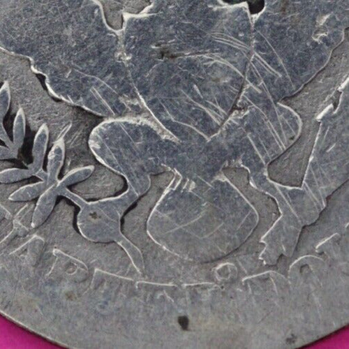 1897 O Barber Liberty Silver Quarter Scarce Semi Key Date New Orleans Mint 78