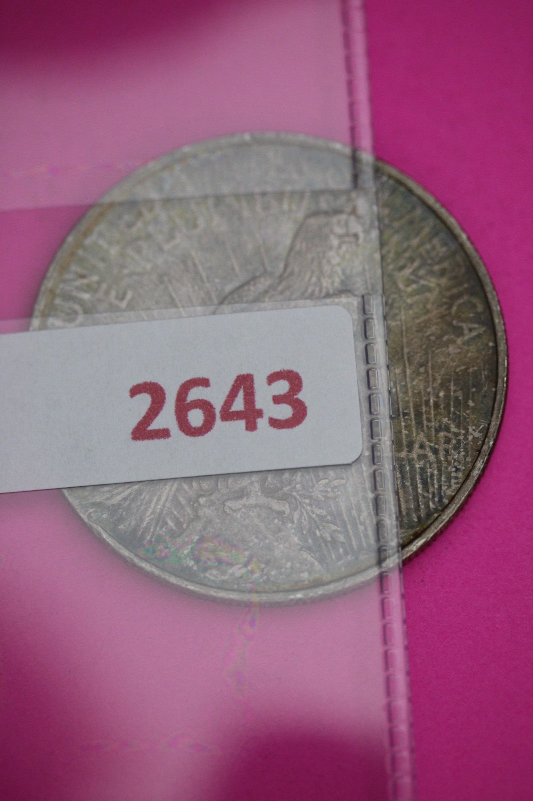 High Grade 1922 P Peace Silver Dollar LIberty Coin Authentic & Genuine 2643