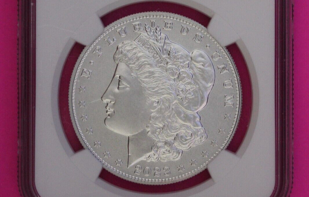 2023 10 (MS 70) Morgan Silver Dollar NGC Graded Certified Authentic Slab 99