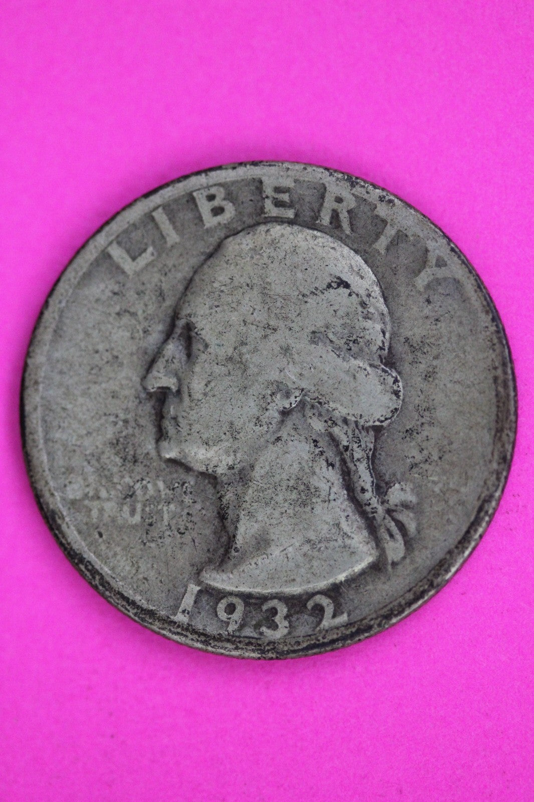 1932 S George Washington Silver Quarter Guaranteed Autthentic Genuine Coin 1477