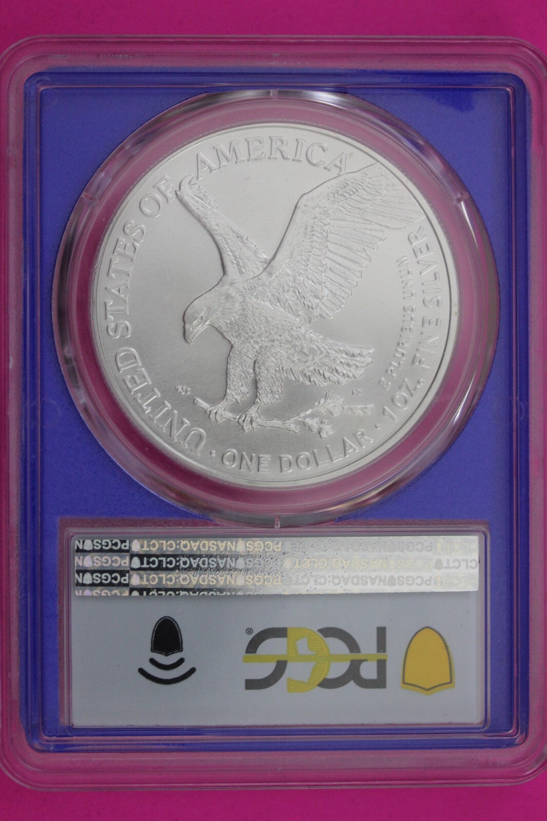 2021 T2 MS 70 Silver Eagle Coin 1 OZ .999 PCGS Certified Graded Authentic 585