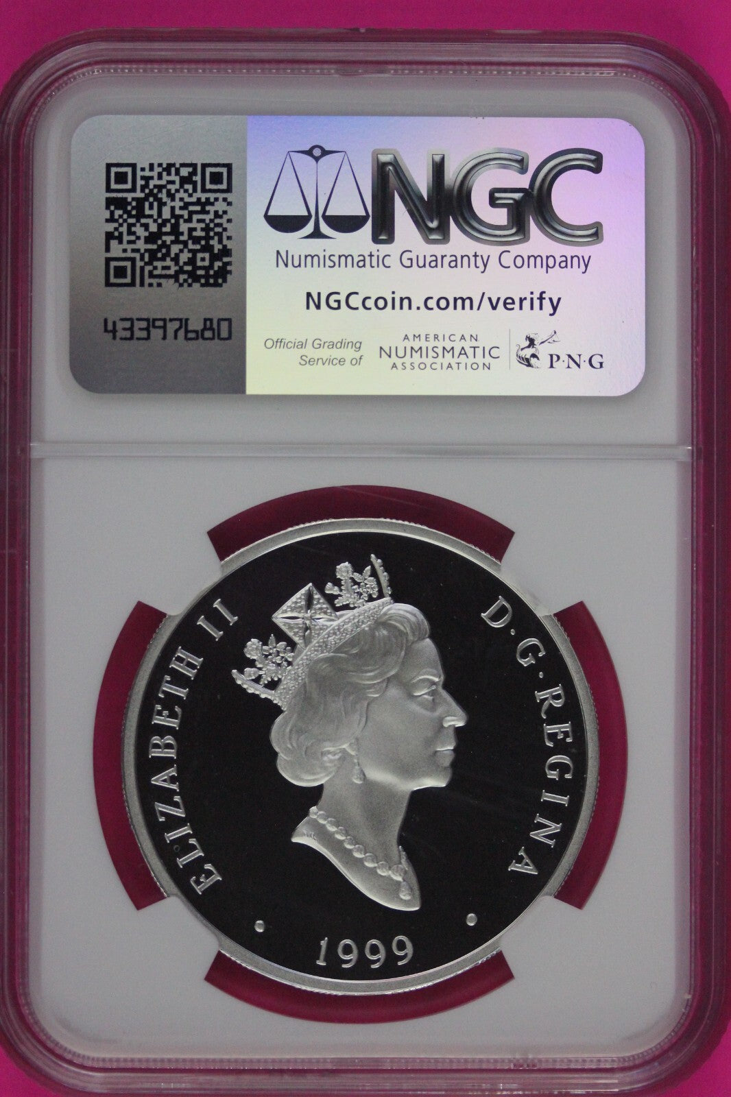 1999 PF 69 Ultra Cameo Canada Kilt Aviation Series Twin Otter $20 NGC Slab 1061