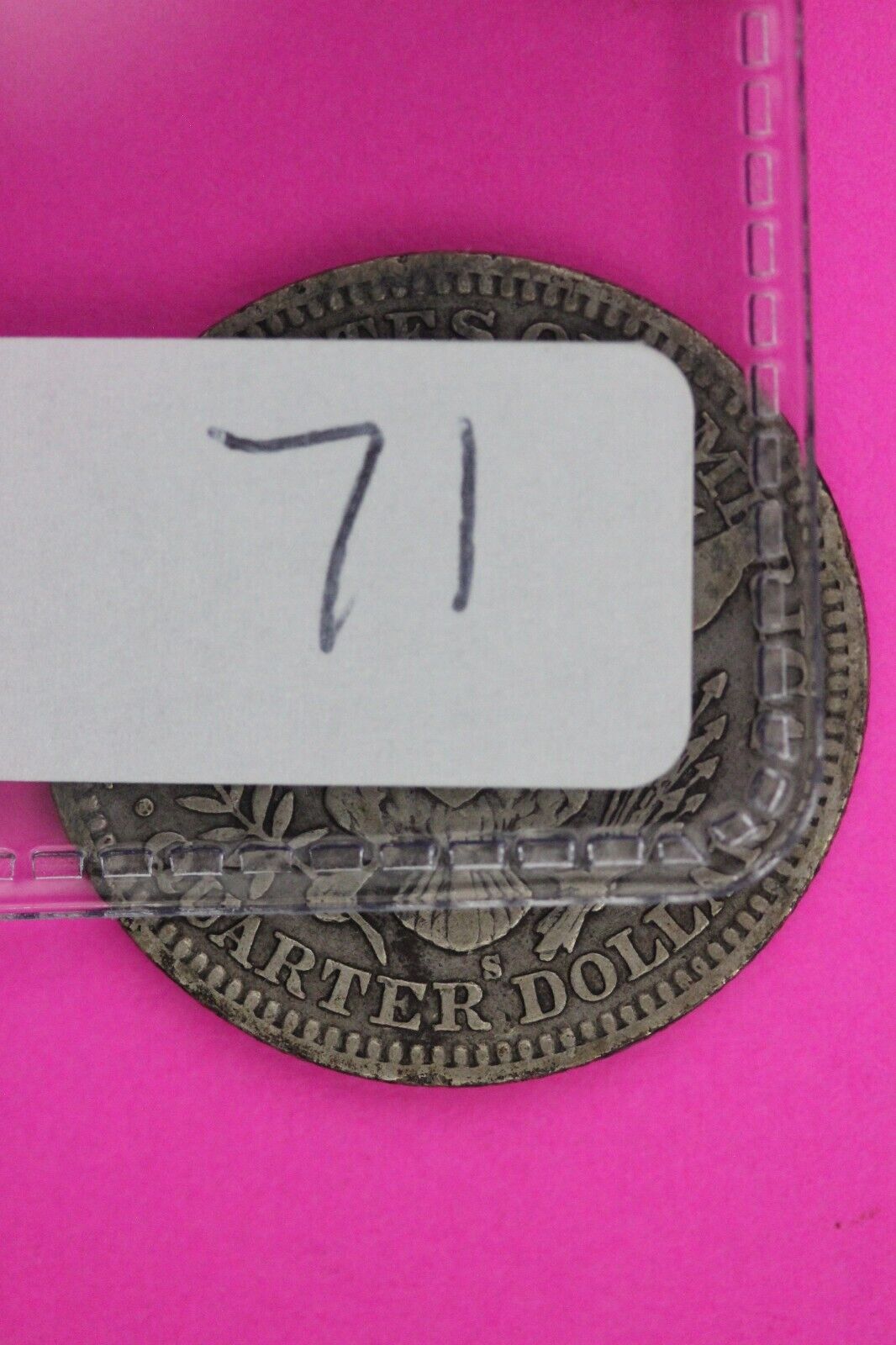 1903 S Barber Liberty Silver Quarter Scarce Semi Key Date Coin San Francisco 71