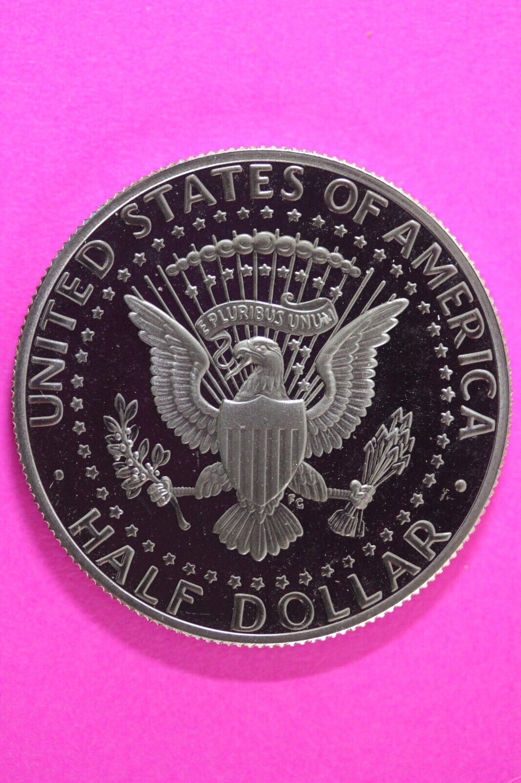 Gem Proof 1995 S Clad Kennedy Half Dollar Deep Cameo Same Coin In Pics TOM 19