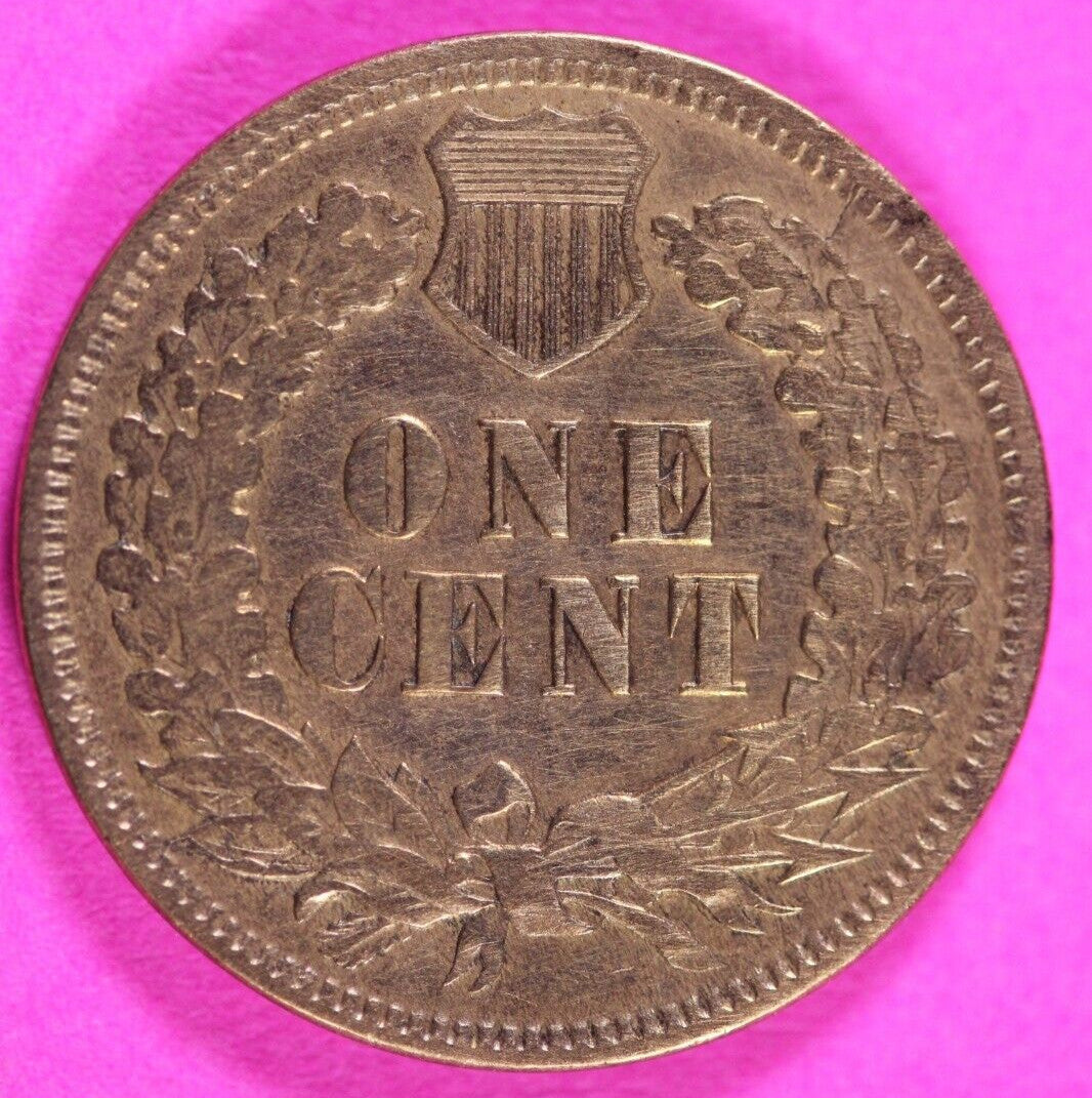 1874 Indian Head Cent Penny Scarce Early Type You Get Exact Coin Pictured 302