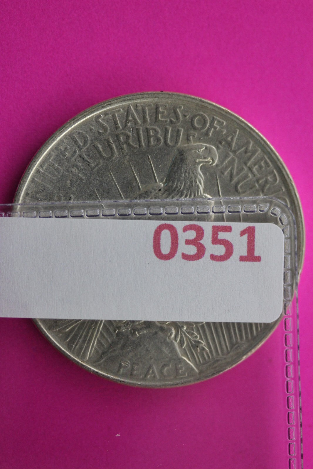 High Grade 1923 D Peace Silver Dollar LIberty Coin Guaranteed Authentic 0351N