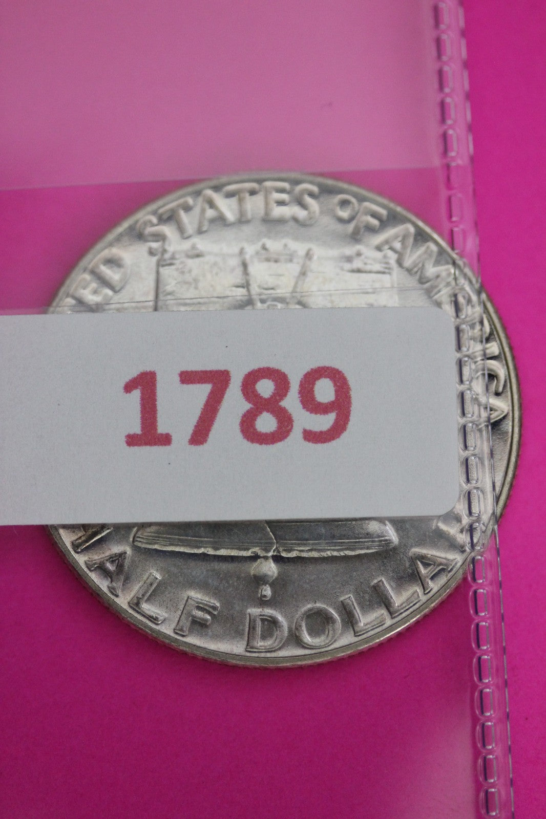 Toned 1955 Proof Ben Franklin Half Dollar Silver Coin Guaranteed Authentic 1789