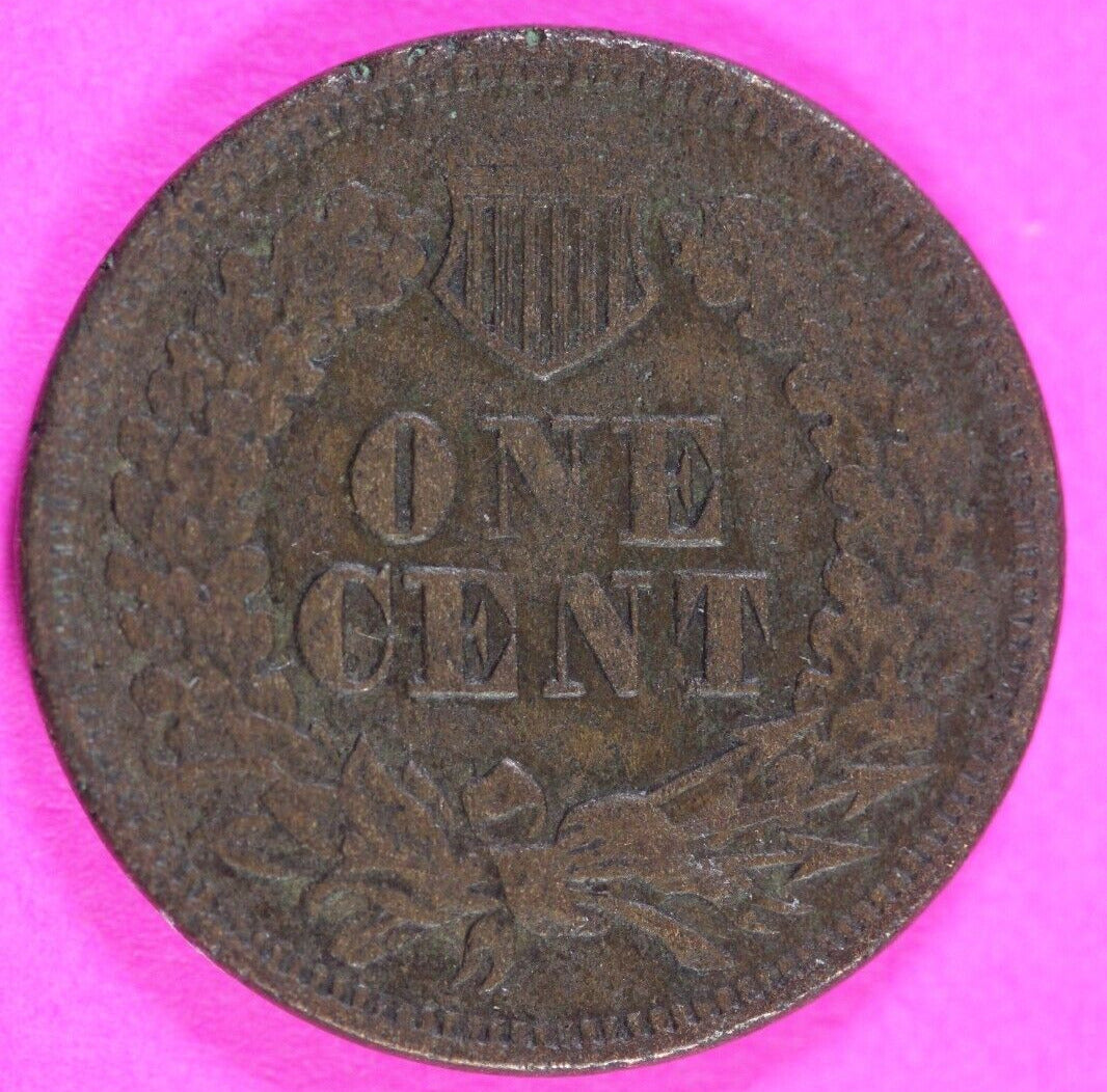 1868 Indian Head Cent Penny Scarce Early Type You Get Exact Coin Pictured 262