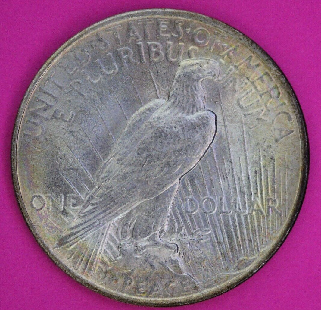 Toned High Grade 1923 P Liberty Peace Silver Dollar Philadelphia Mint Coin 232
