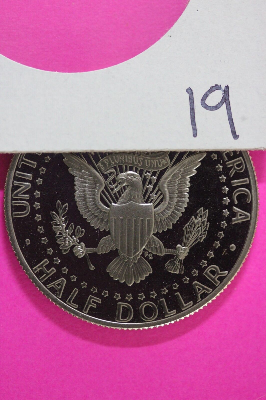 Gem Proof 1995 S Clad Kennedy Half Dollar Deep Cameo Same Coin In Pics TOM 19