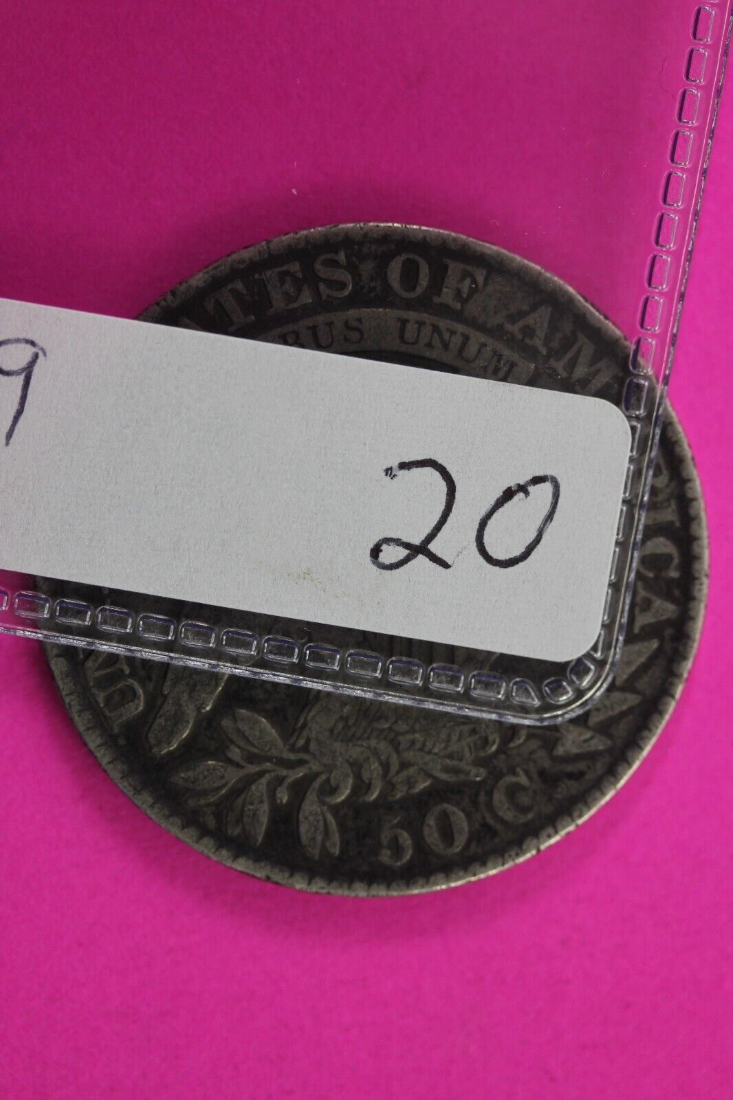 1829 Capped Bust Half Dollar Exact Coin In Pics Silver Rare Semi Key Date 20