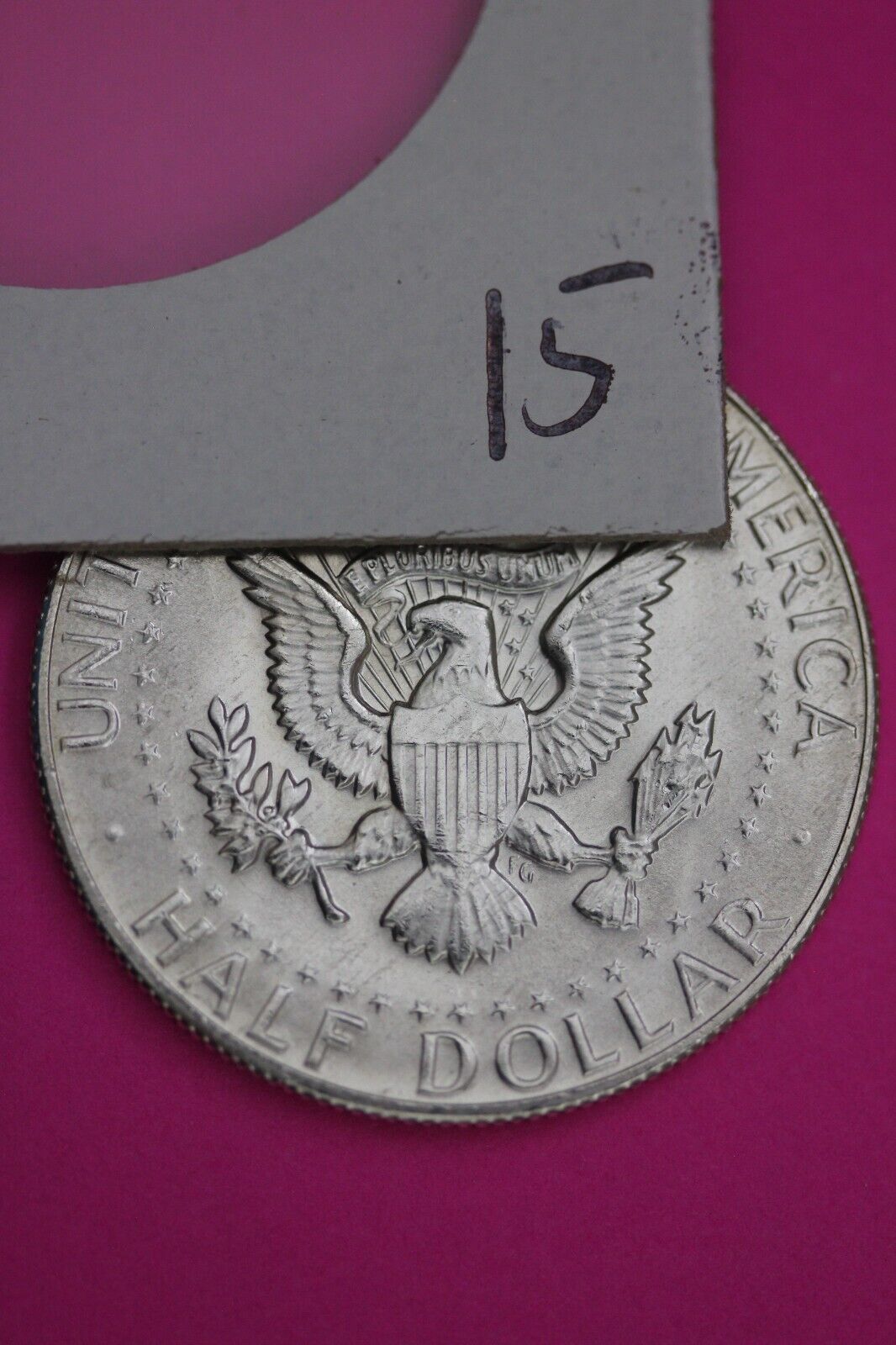 Gem BU 1969 D John F Kennedy Half Dollar 40% Silver Same Coin In Pics TOM 15