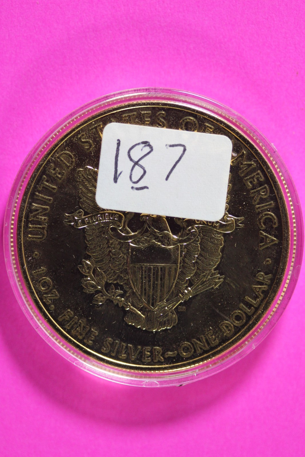 2016 Star Trek Dr McCoy Silver Eagle Coin 1 OZ .999 Fine Capsule C139