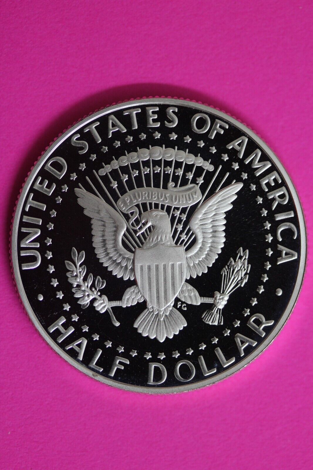 GEM Proof Silver 2007 S John F Kennedy Half Dollar Dcam Exact Coin Shown Tom 23