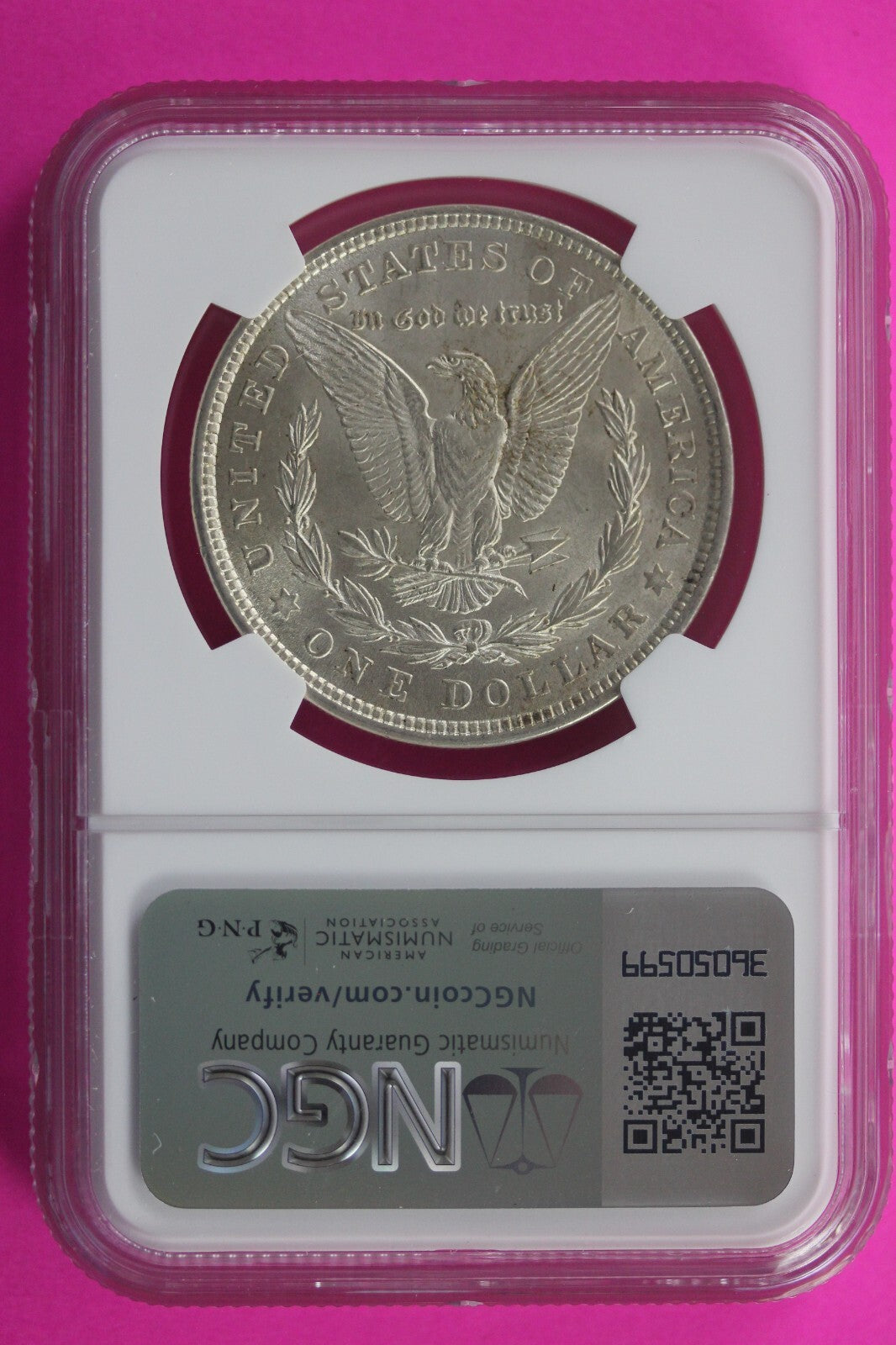 1921 P MS 63 Liberty Morgan Silver Dollar NGC Certified Graded Authentic Slab 70