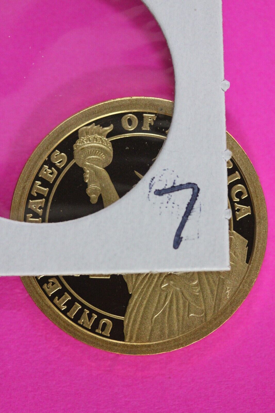 Proof 2012 S Chester Arthur Presidential Dollar DCAM Same Coin In Pics TOM 07