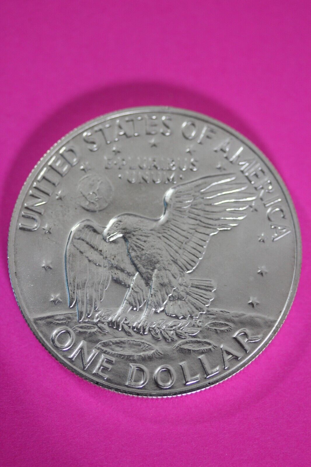 Gem BU 1974 S Ike Eisenhower 40% Silver Dollar You Get Same Coin In Pics TOM 01