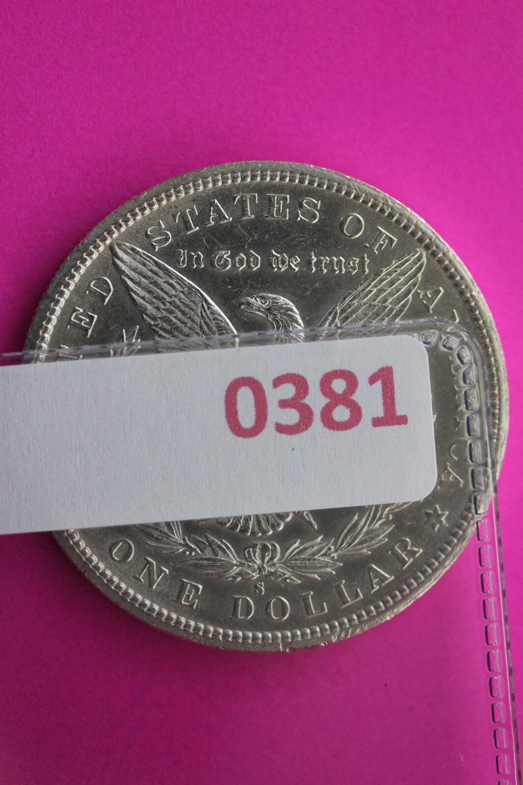 Hi Grade 1887 S Morgan Lady Liberty Rare Date Silver Dollar Authentic Coin 0381N