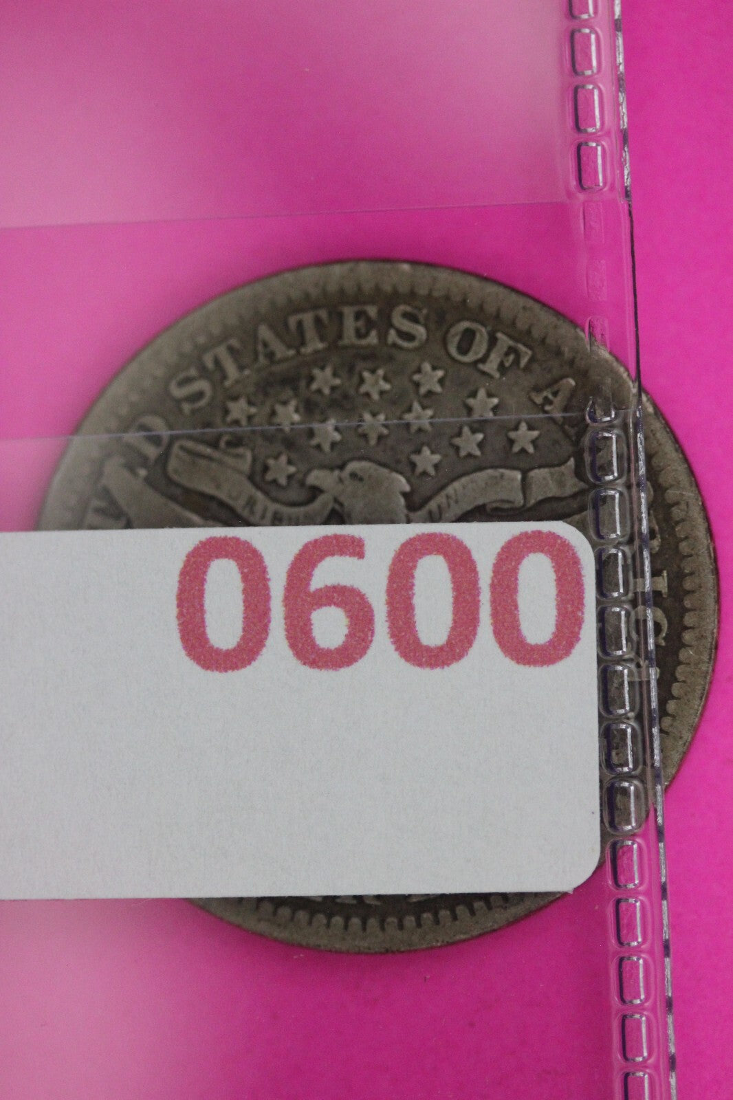 1909 S Barber Liberty Silver Quarter Guaranteed Authentic & Genuine Coin 0600N