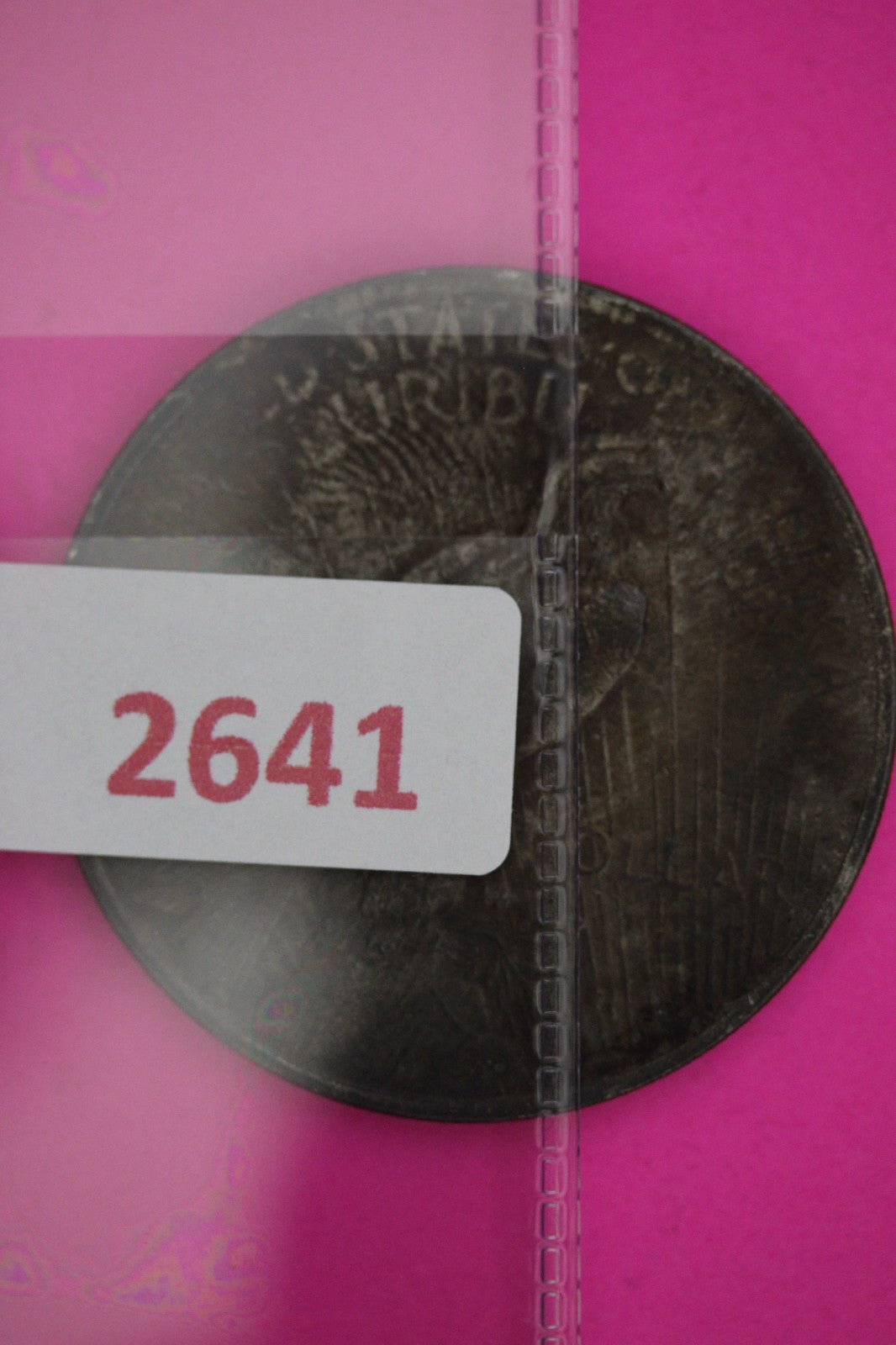 High Grade 1923 P Peace Silver Dollar LIberty Coin Authentic & Genuine 2641