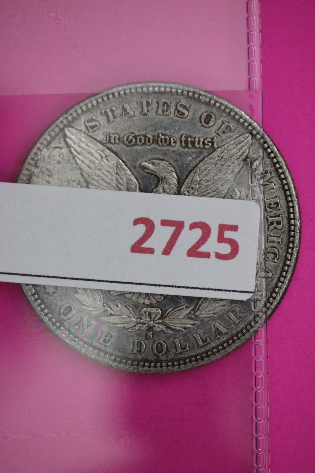 1885 S Morgan Lady Liberty Silver Dollar Guaranteed Authentic & Genuine 2725