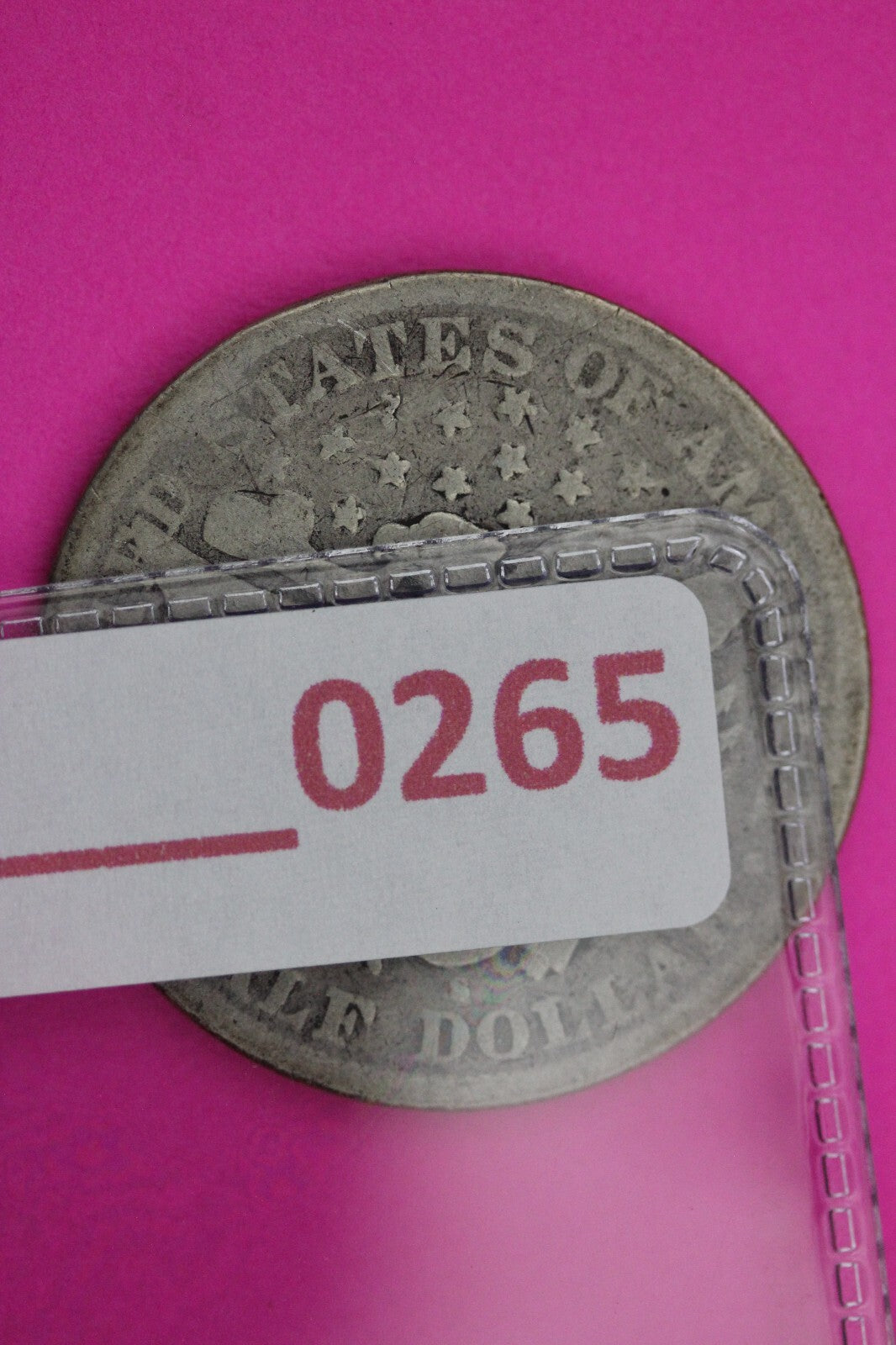 1895 S Barber Liberty Silver Half Dollar Guaranteed Authentic Key Date Coin 265N