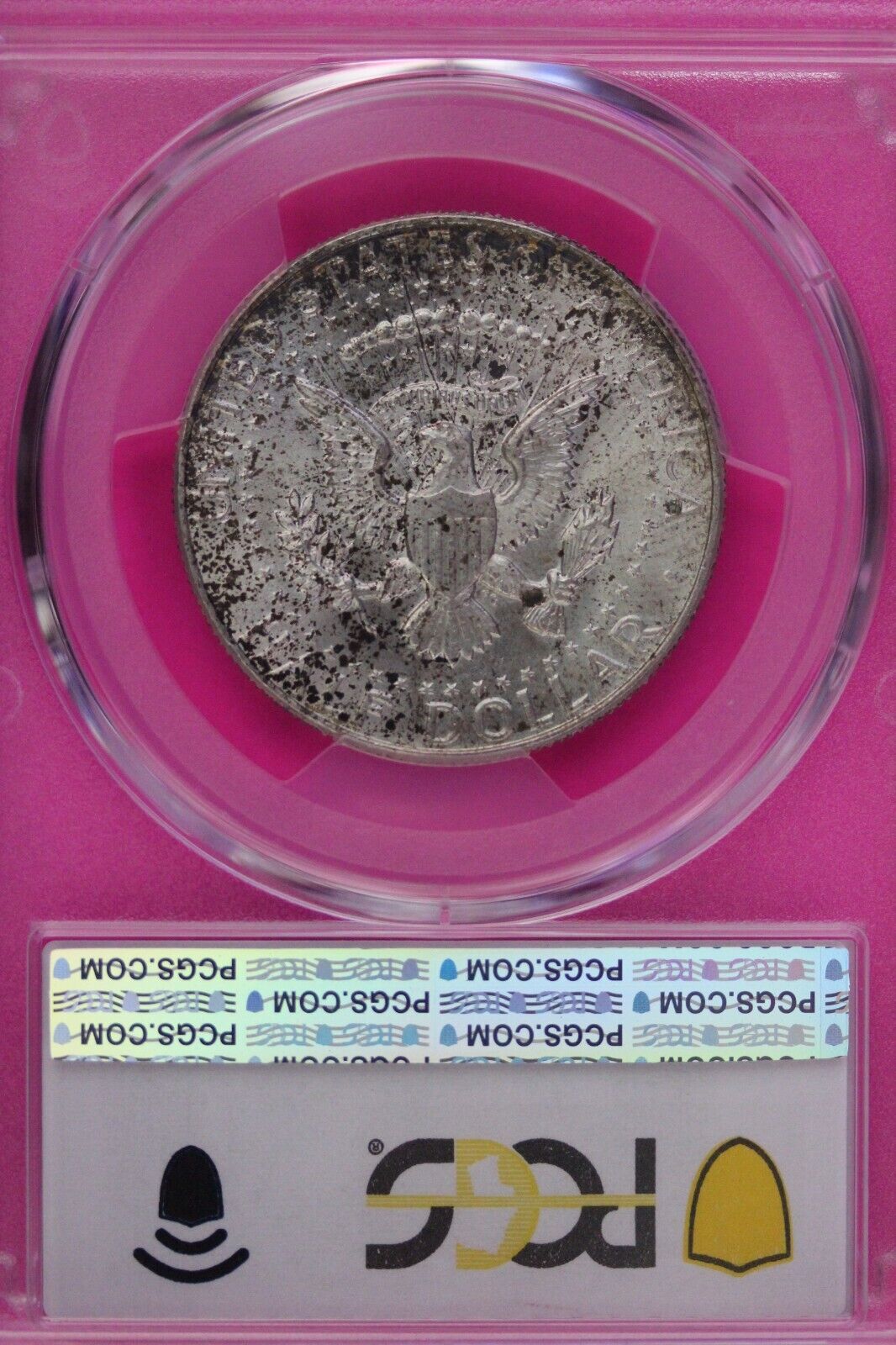 Toned 1964 P Silver MS 64 John F Kennedy Silver Half Dollar PCGS Graded 288